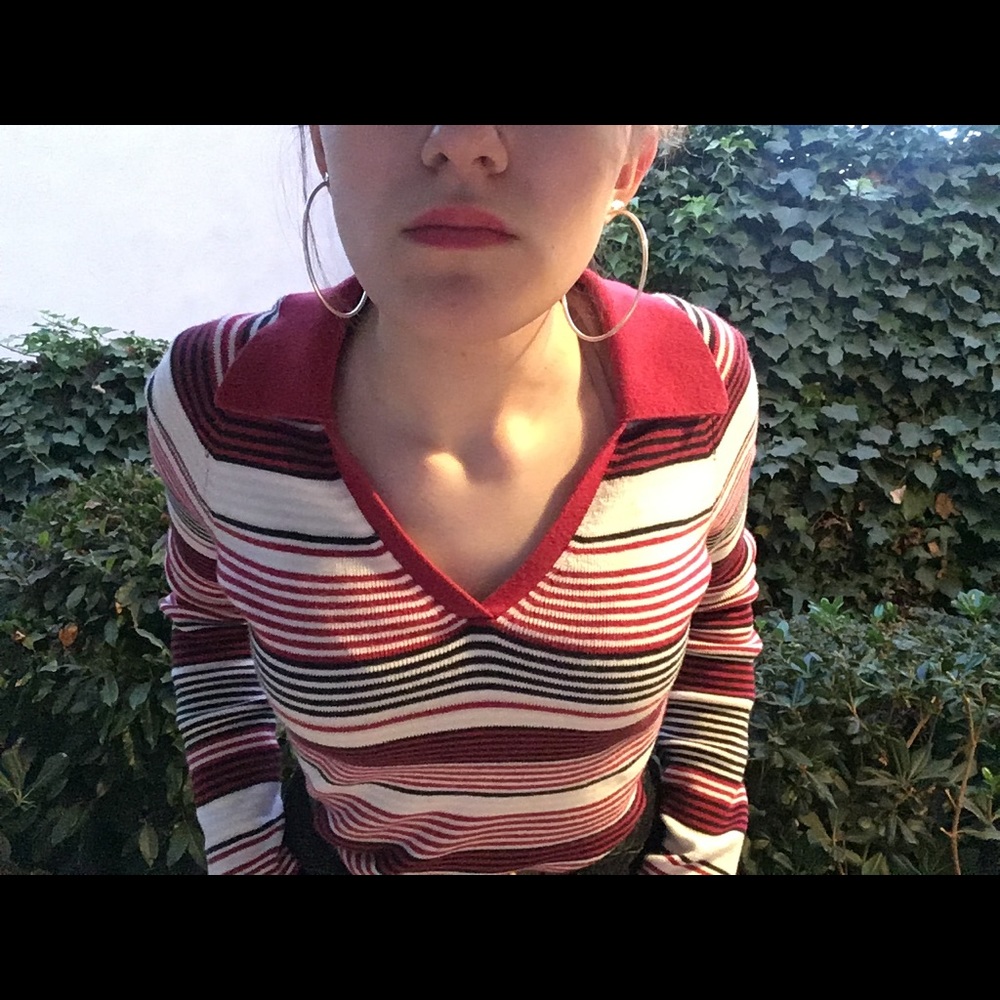 SOLD 70s striped top!